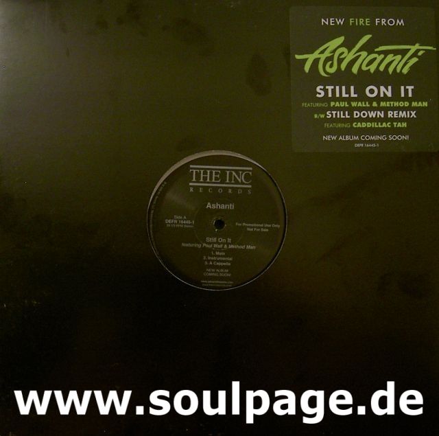 Ashanti feat. Paul Wall & Method Man - Still On It / Still Down Remix feat. Caddillac Tah
