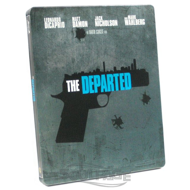 Alec Baldwin, Jack Nicholson, Leonardo DiCaprio, Mark Wahlberg, Martin Sheen, Matt Damon, Ray Winstone, Vera Farmiga - Departed - Unter Feinden [Steelbook]
