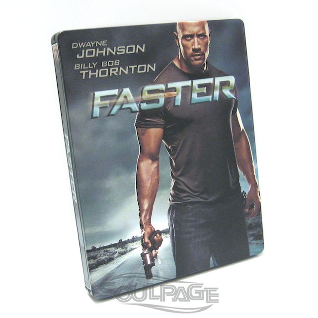 Dwayne Johnson, Billy Bob Thornton, Adewale Akinnuoye-Agbaje, Carla Gugino, Courtney Gains, J.A. Steel, Jennifer Carpenter, Lester Speight, Maggie Grace, Michael Irby, Moon Bloodgood, Tom Berenger - Faster [Steelbook]