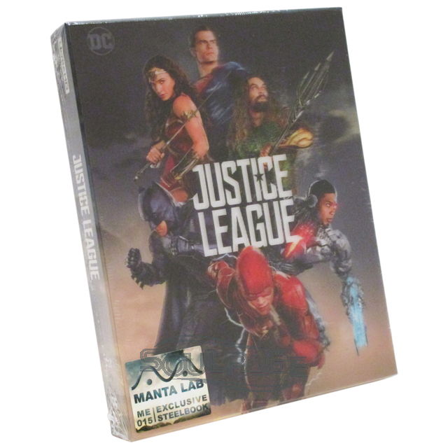 Henry Cavill, Ben Affleck, Gal Gadot, Amy Adams, Amber Heard, Daniel Stisen, Diane Lane, Ezra Miller, J.K. Simmons, Jason Momoa, Jeremy Irons, Jesse Eisenberg, Lisa Loven Kongsli, Ray Fisher, Willem Dafoe - Justice League [Steelbook] (HK Import ohne dt. Ton)
