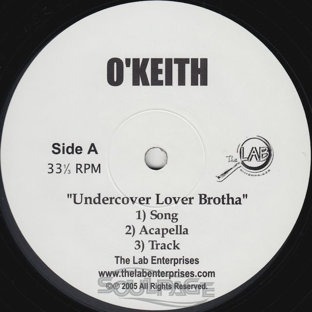 O'Keith - Undercover Lover Brotha / Move