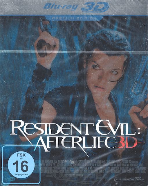 Milla Jovovich, Wentworth Miller, Ali Larter, Boris Kodjoe, Sienna Guillory, Kacey Barnfield, Kim Coates, Mark Casimir Dyniewicz, Norman Yeung, Sergio Peris-Mencheta, Shawn Roberts, Spencer Locke - Resident Evil: Afterlife (3D) [Steelbook]