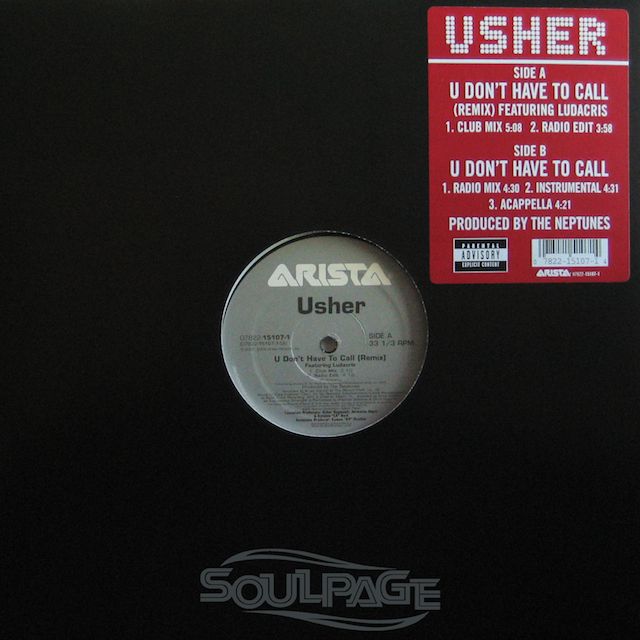 Usher - U Don't Have To Call (incl. Remix feat. Ludacris)